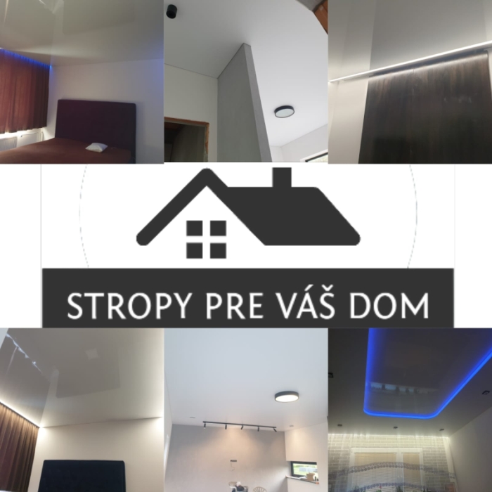 Koláž napínaných stropov